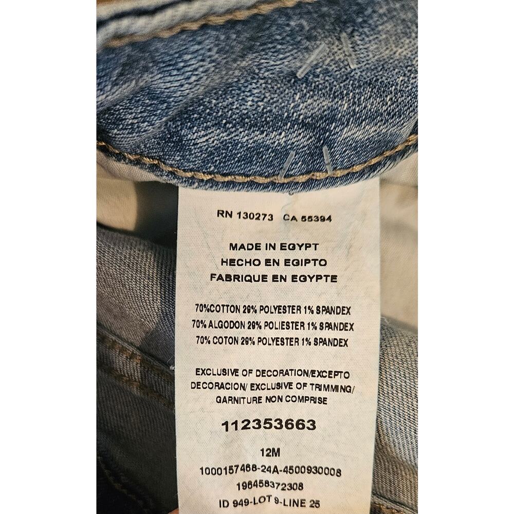 Lee Womens distressed denim stretch shorts - Picture 4 of 4